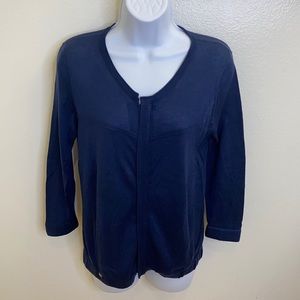 D & G Navy Blue Sweater Cardigan S